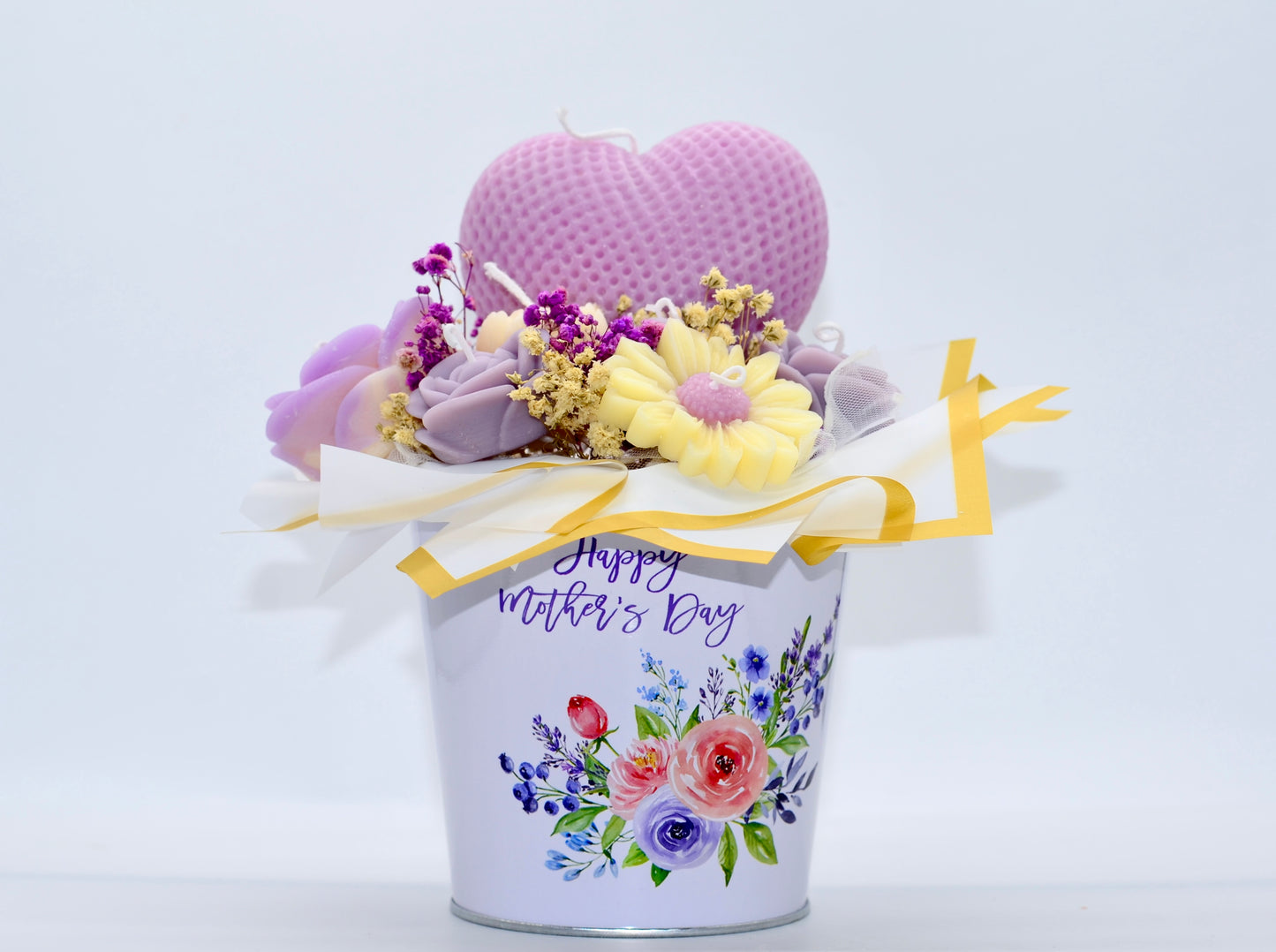 Mother's Day Floral Heart Bouquet