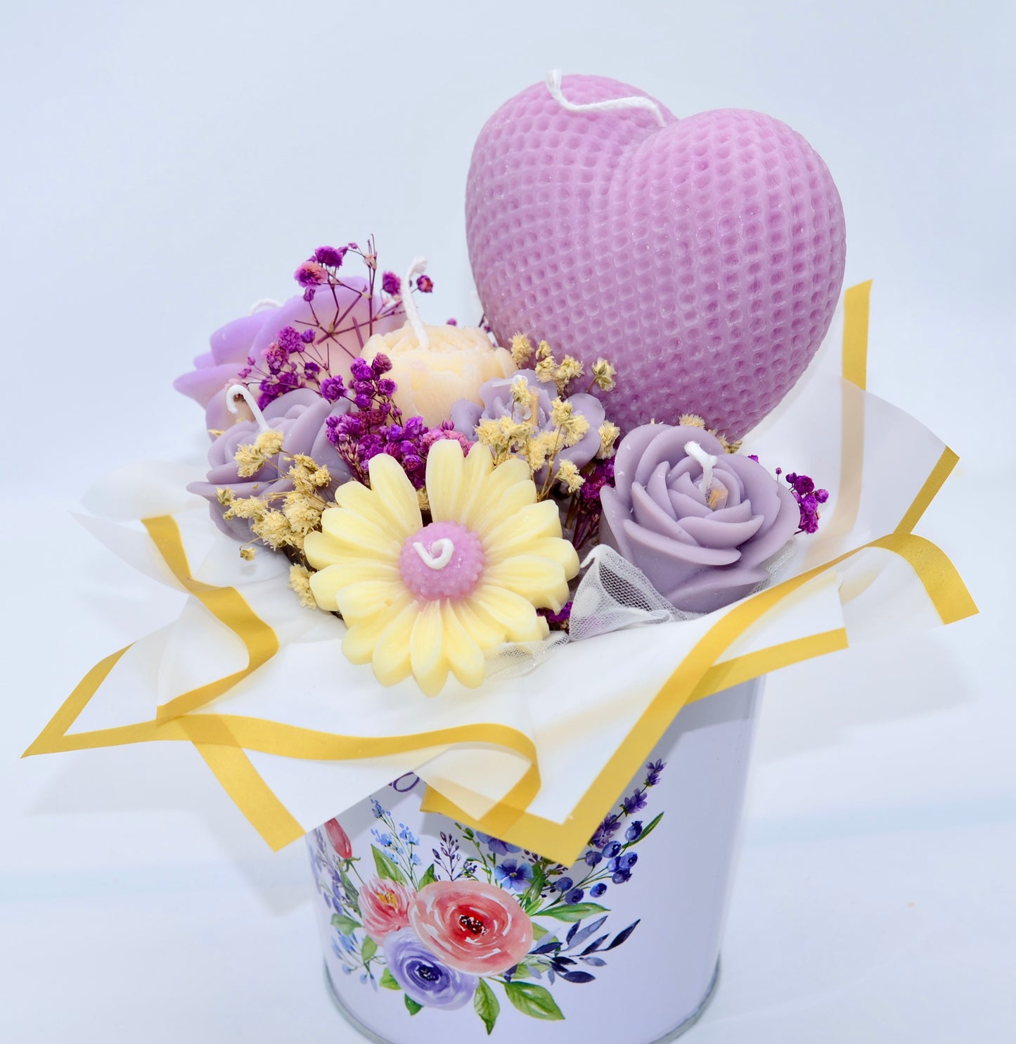 Mother's Day Floral Heart Bouquet