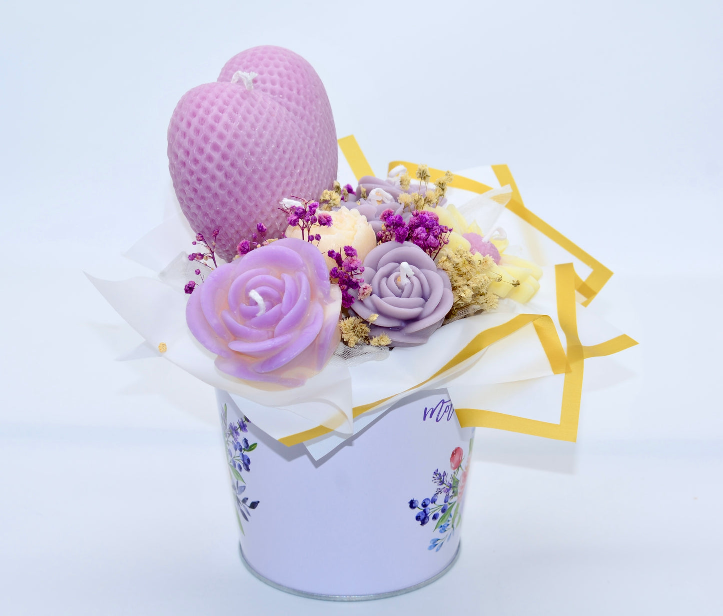 Mother's Day Floral Heart Bouquet