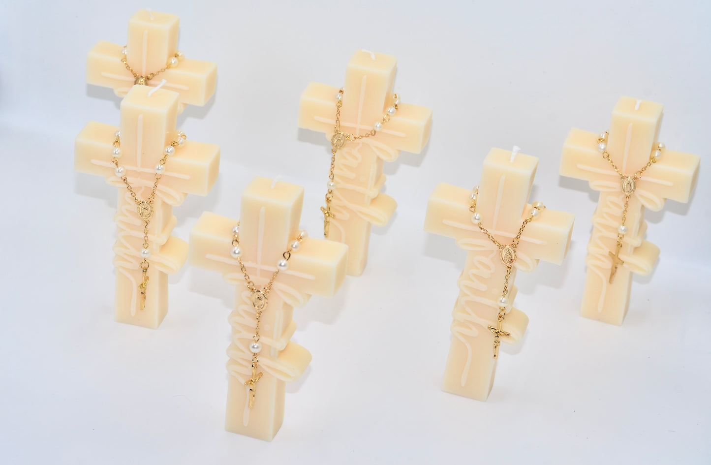 Faith & Blessing Rosary Candle