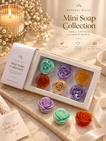 Mini Artisan Soap Gift Set | Natural Bless
