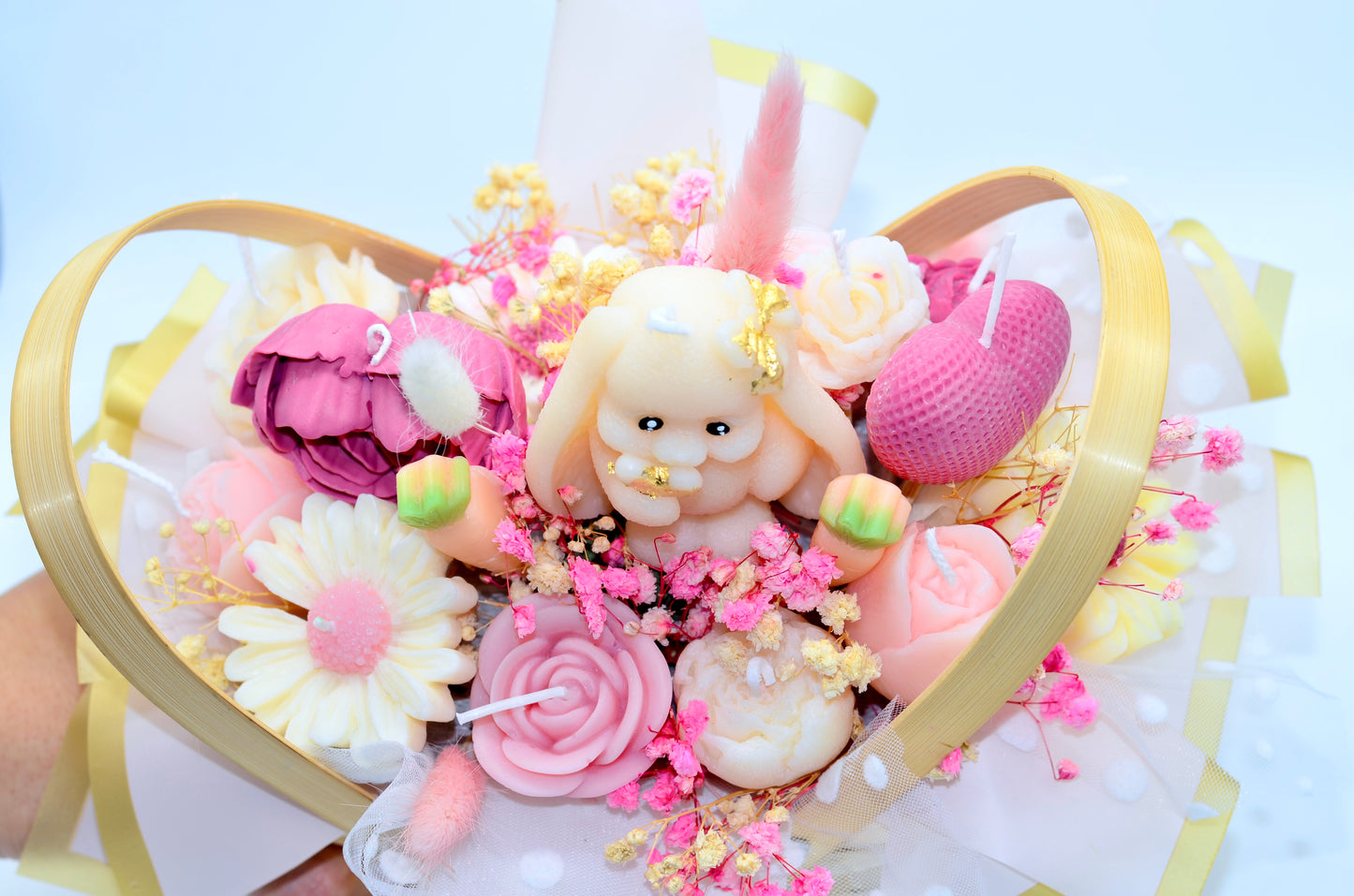 Floral Bunny Basquet