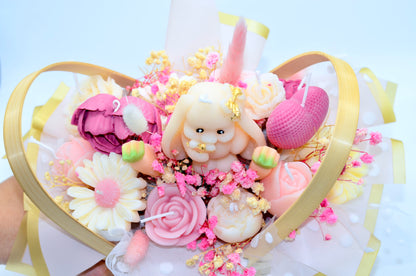Floral Bunny Basquet