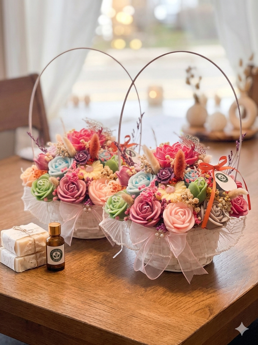 Spring Blessing Floral Basket