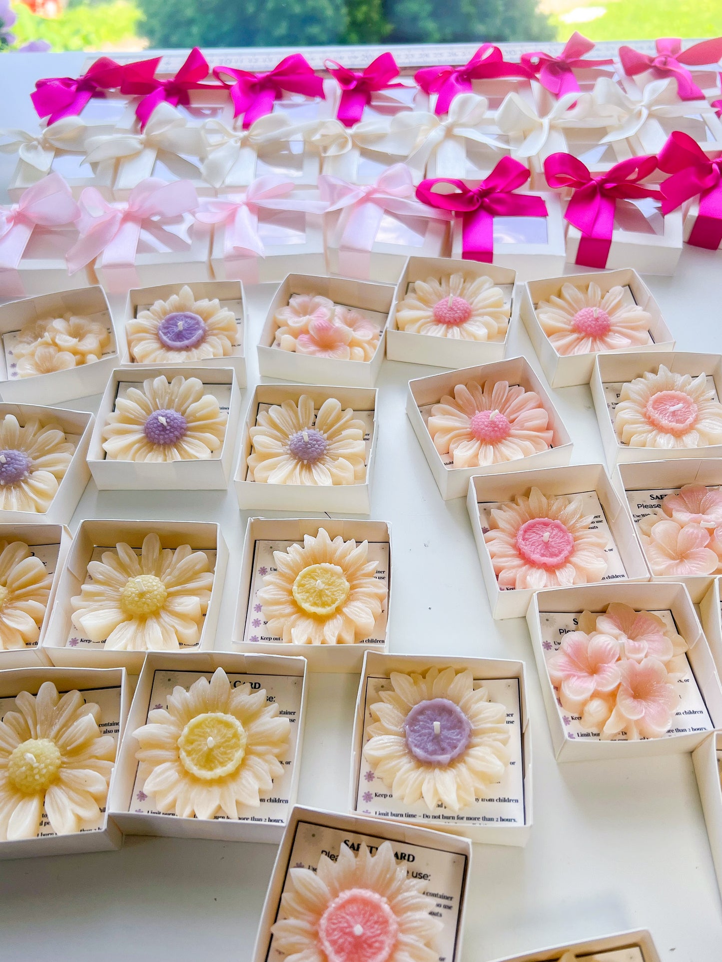 Floating Flower Candle | Handcrafted Floral Candle | Gift & Keepsake