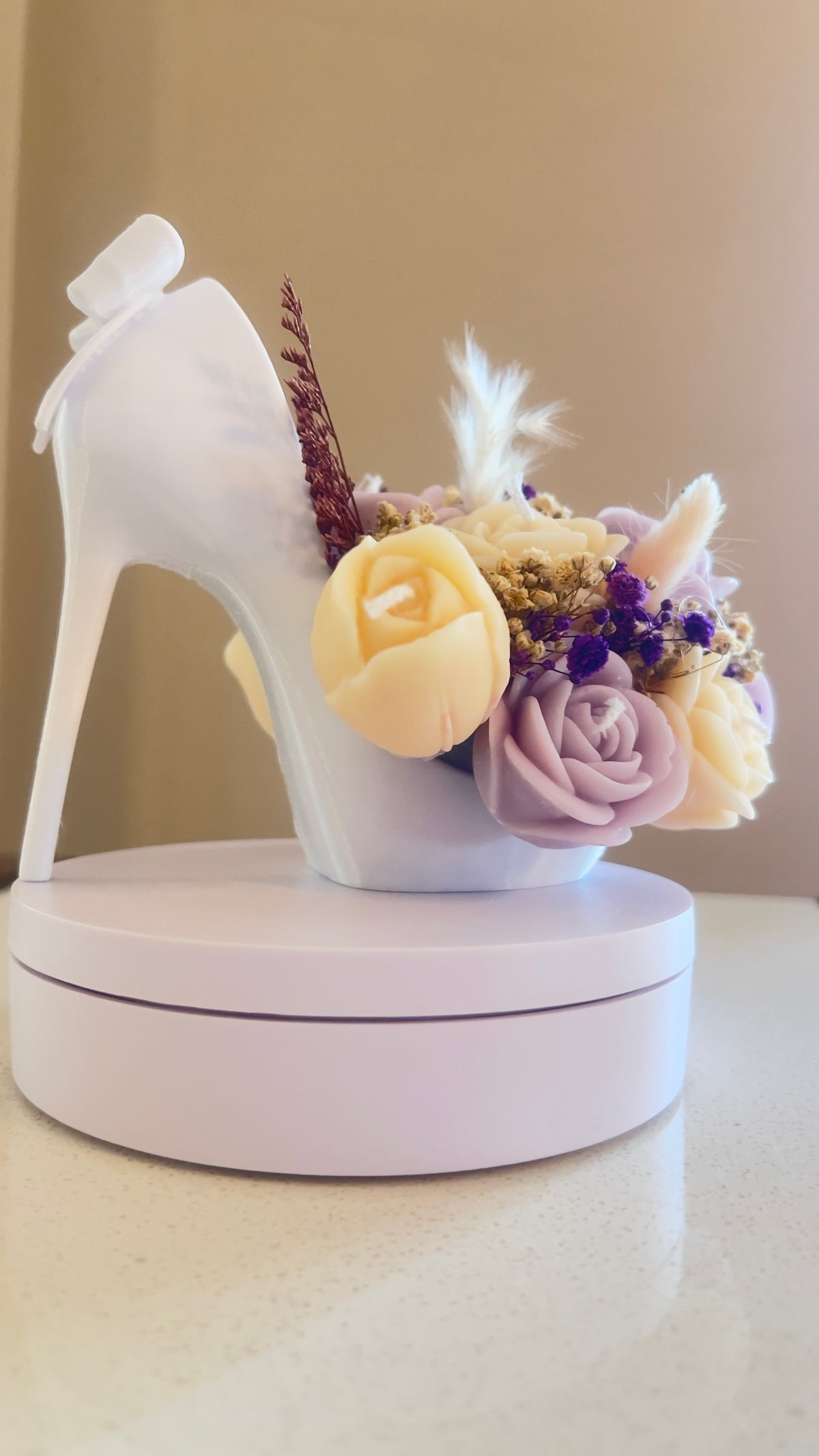🤍💜 La Femme Chic — White & Lilac
