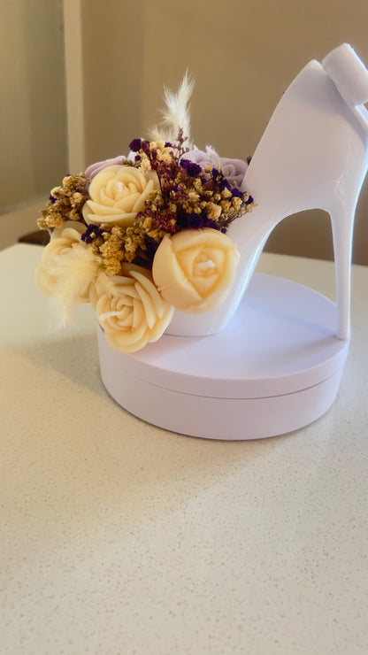 🤍💜 La Femme Chic — White & Lilac