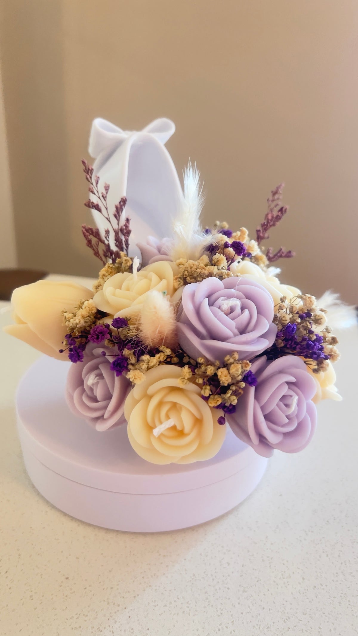 🤍💜 La Femme Chic — White & Lilac