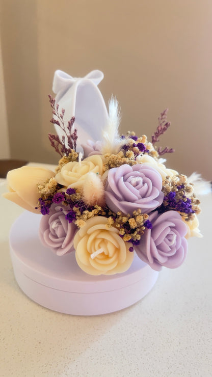 🤍💜 La Femme Chic — White & Lilac