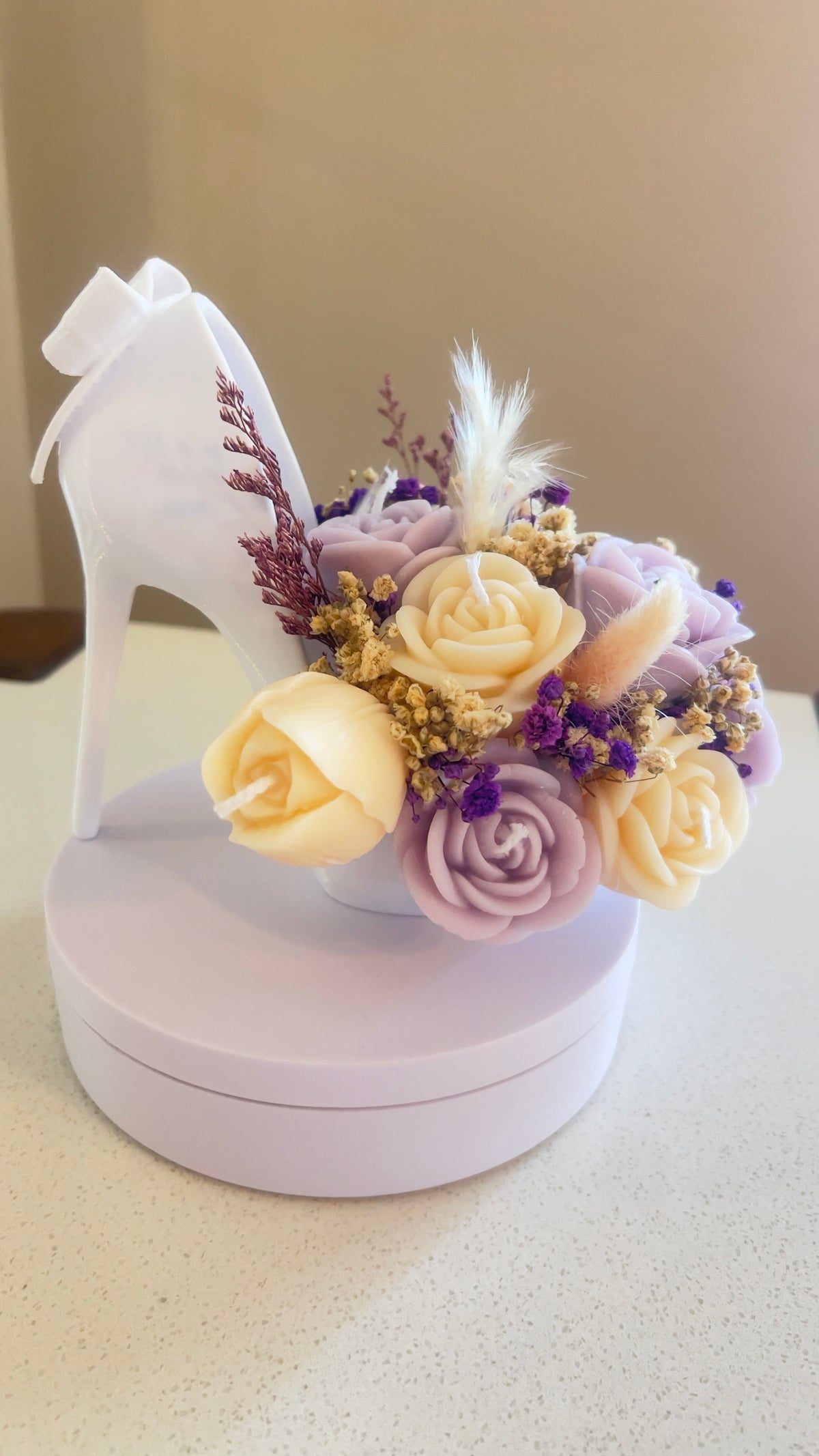 🤍💜 La Femme Chic — White & Lilac
