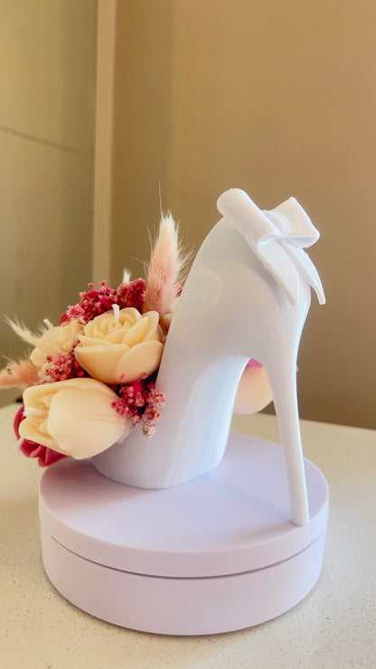 🤍💗 La Femme Chic — White & Pink