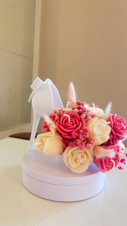 🤍💗 La Femme Chic — White & Pink